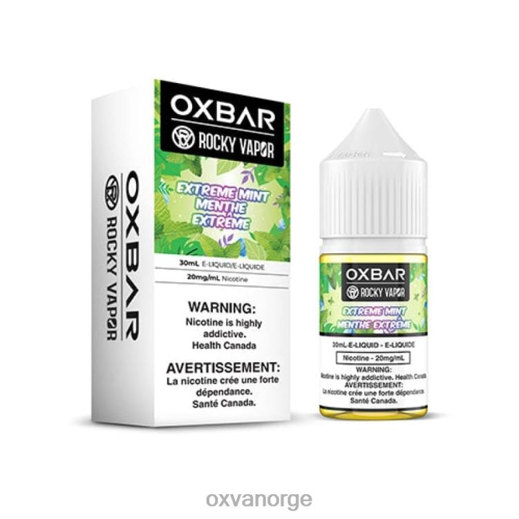 OXVA Best Pod - ekstrem mynte T82LT48 OXVA OXBAR 30ml salt nic
