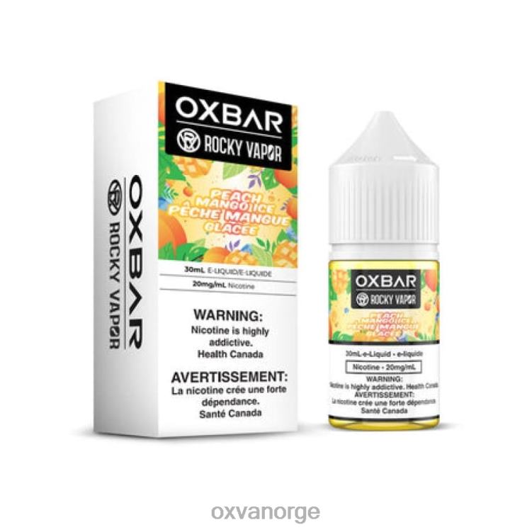 OXVA Best Pod - fersken mango is T82LT58 OXVA OXBAR 30ml salt nic