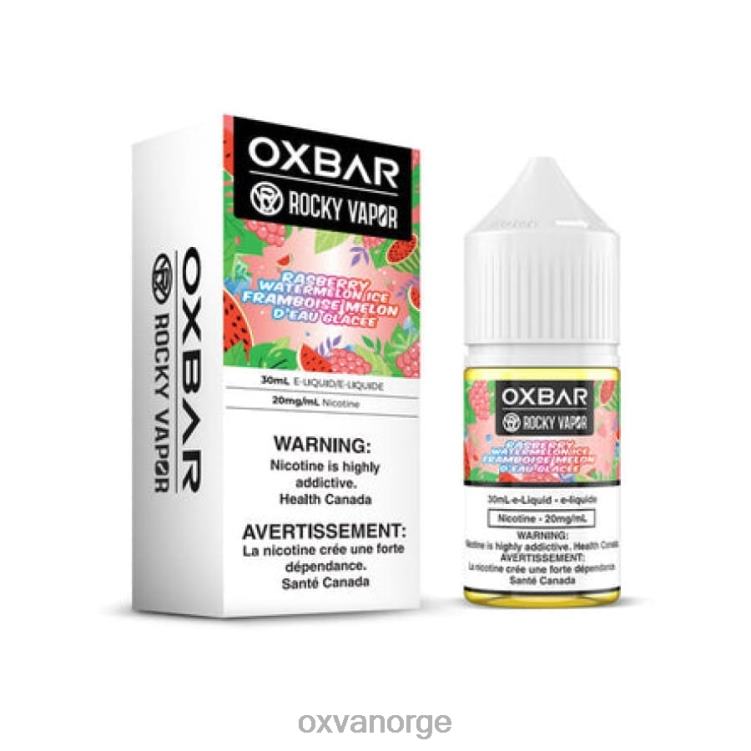 OXVA Best Vape - bringebær vannmelon is T82LT59 OXVA OXBAR 30ml salt nic