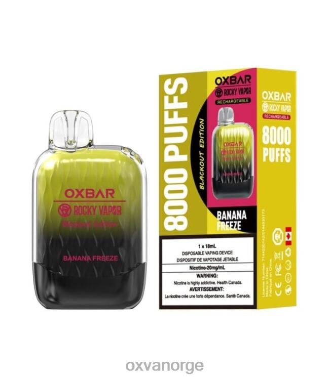 OXVA Factory - banan fryse T82LT46 OXVA OXBAR G8000