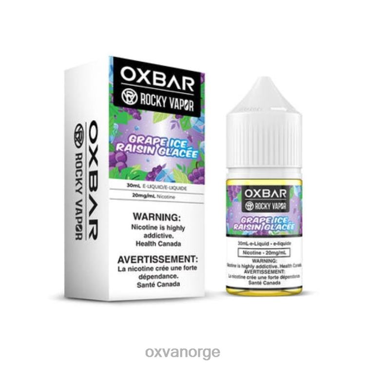 OXVA Factory - drue is T82LT56 OXVA OXBAR 30ml salt nic