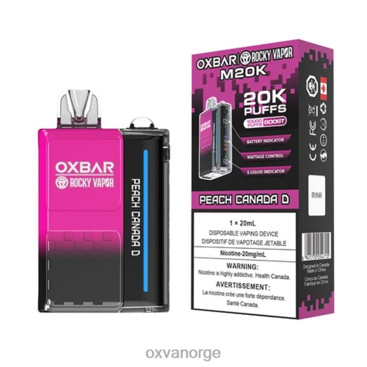 OXVA Factory - fersken canada d T82LT6 OXVA OXBAR M20K