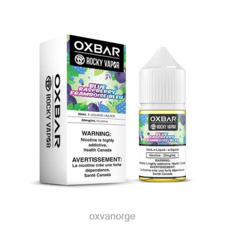 OXVA Norge - blå bringebær T82LT61 OXVA OXBAR 30ml salt nic