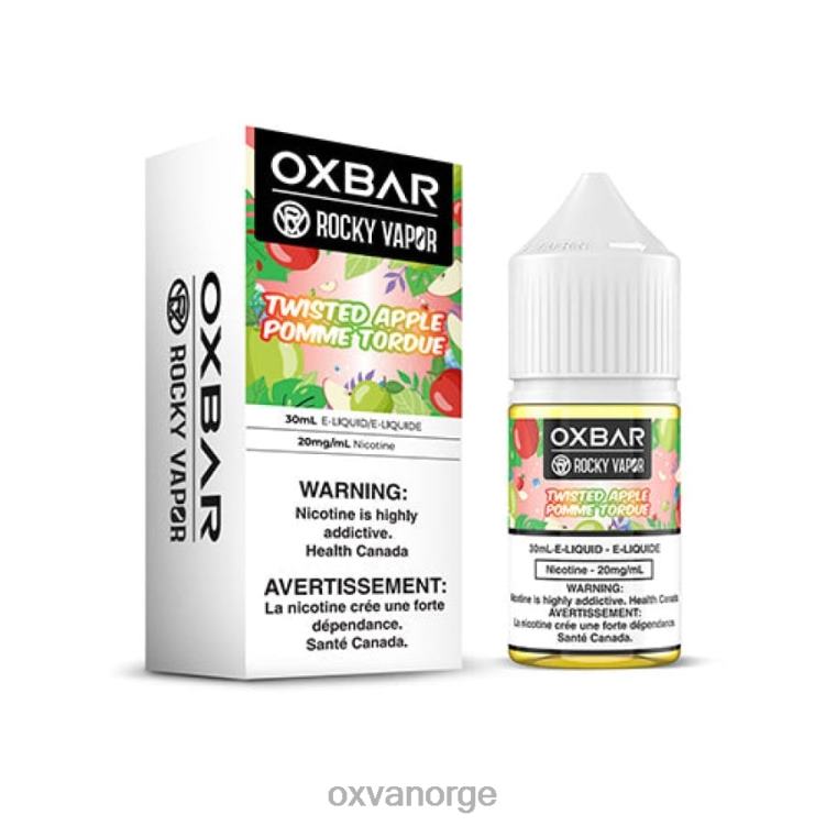 OXVA Norge - vridd eple T82LT51 OXVA OXBAR 30ml salt nic