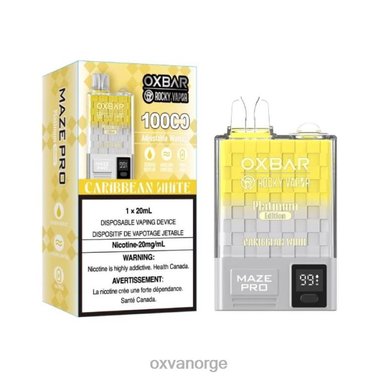 OXVA Online Store - karibisk hvit T82LT14 OXVA OXBAR MAZE PRO 10000
