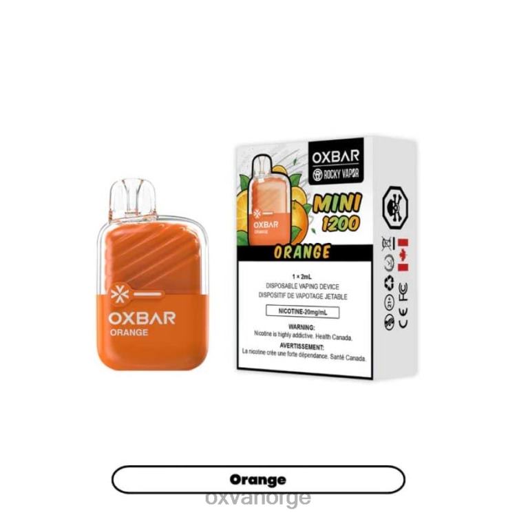 OXVA Review - oransje T82LT7 OXVA OXBAR MINI 1200