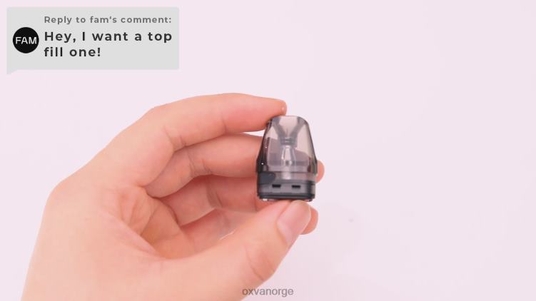 OXVA Vape Bergen - grå T82LT83 OXVA XLIM V3 toppfylling av patron