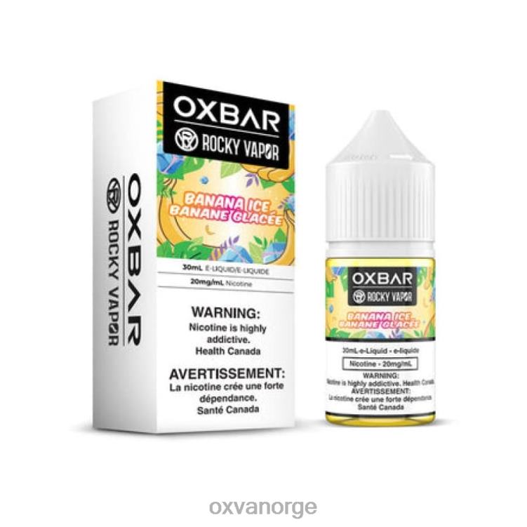 OXVA Vape Nicotine - bananis T82LT55 OXVA OXBAR 30ml salt nic