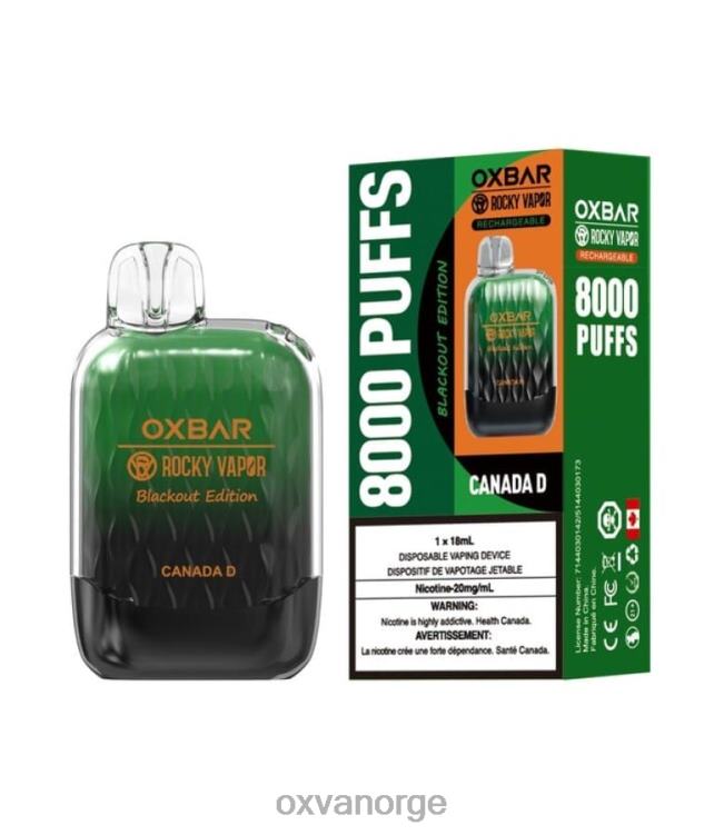 OXVA Vape Nicotine - canada d T82LT45 OXVA OXBAR G8000