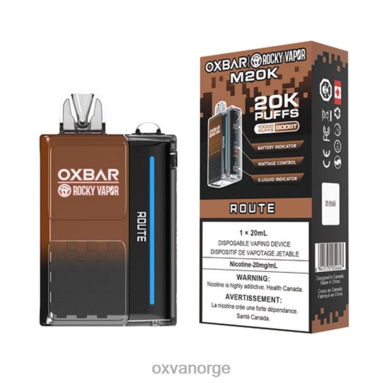 OXVA Vape Nicotine - rute T82LT5 OXVA OXBAR M20K