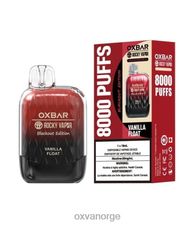 OXVA Vape Oslo - vanilje flyte T82LT42 OXVA OXBAR G8000