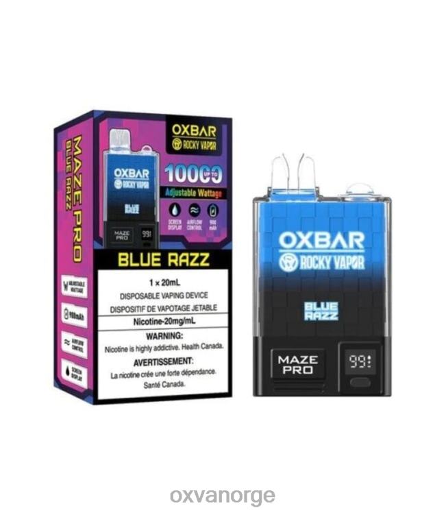 OXVA Factory - blå razz T82LT26 OXVA OXBAR MAZE PRO 10000