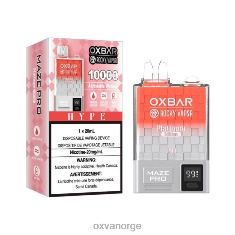 OXVA Review - hype T82LT17 OXVA OXBAR MAZE PRO 10000