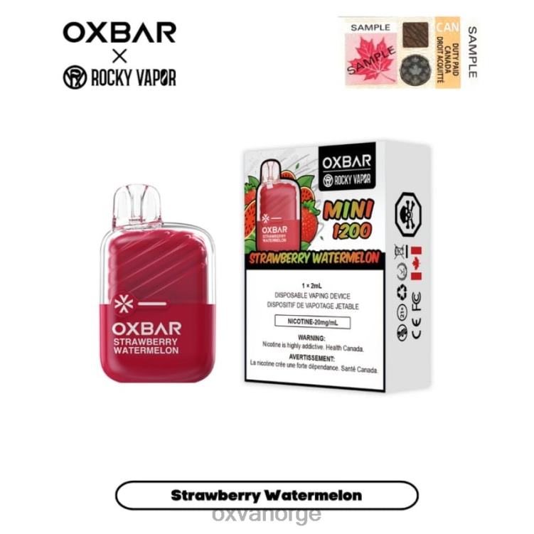 OXVA Best Pod - jordbær vannmelon T82LT18 OXVA OXBAR MINI 1200