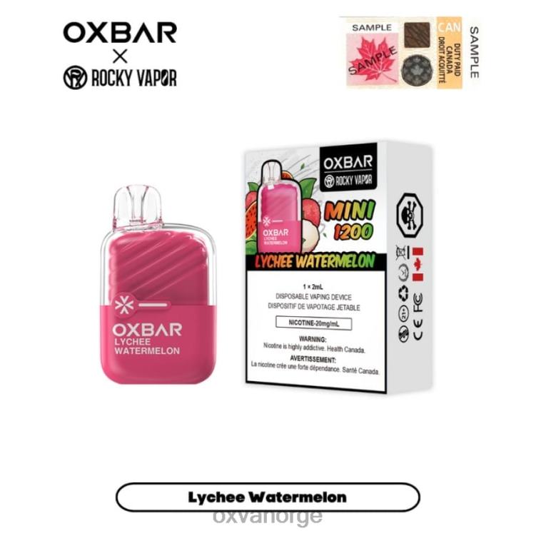 OXVA Norge - litchi vannmelon T82LT21 OXVA OXBAR MINI 1200
