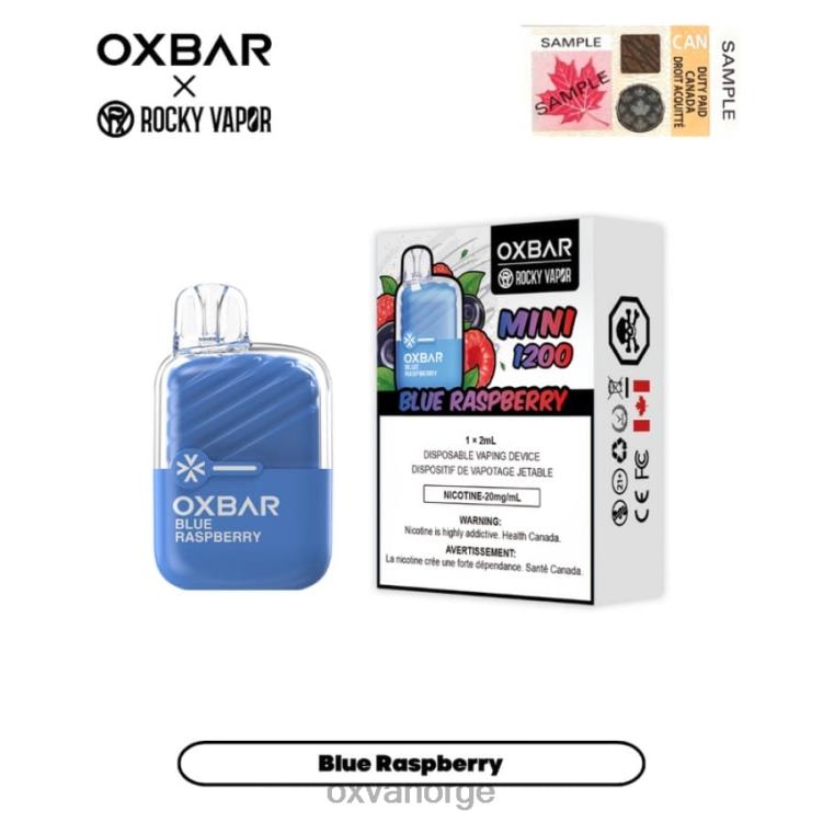 OXVA Online Store - blå bringebær T82LT24 OXVA OXBAR MINI 1200