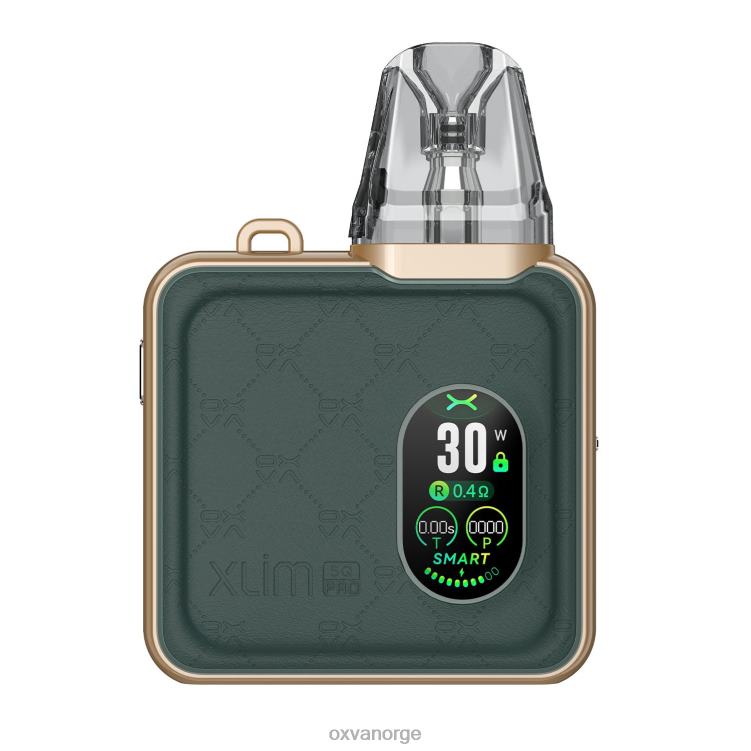 OXVA Vape Nicotine - grønt skinn T82LT85 OXVA XLIM SQ PRO sett